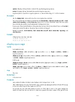 Preview for 164 page of HP A7500 Series Command Reference Manual