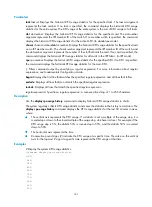 Preview for 168 page of HP A7500 Series Command Reference Manual