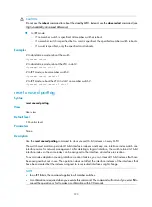 Preview for 200 page of HP A7500 Series Command Reference Manual