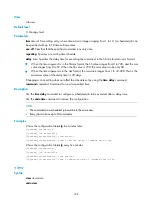 Preview for 215 page of HP A7500 Series Command Reference Manual