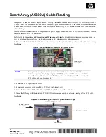 HP A9890A - Smart Array 6402/128 RAID Controller Cable Routing Manual preview