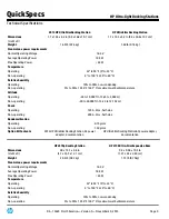 Preview for 9 page of HP A9B77AA Specification