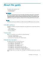 Preview for 9 page of HP AD510A - StorageWorks Modular Smart Array 1500 cs 2U Fibre Channel SAN Attach Controller Shelf Hard Drive Maintenance And Service Manual