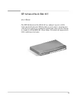 Предварительный просмотр 7 страницы HP AdvanceStack Hub-16U Installation And Reference Manual