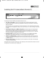 Preview for 9 page of HP AdvanceStack Remote 2C Reference Manual