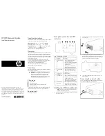 HP AF465A Installation Instructions preview