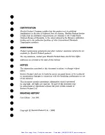 Preview for 5 page of HP Agilent 37717B PDH Calibration Manual