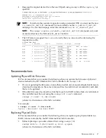 Предварительный просмотр 67 страницы HP AH226A - Smart Array E500/256MB Controller RAID Support Manual