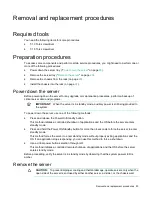 Preview for 20 page of HP Apollo a6000 Chassis Maintenance And Service Manual