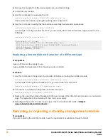 Preview for 82 page of HP Aruba 6400 Series Installation And Getting Started Manual