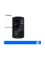 Предварительный просмотр 1 страницы HP AT&T Obsidian User Manual