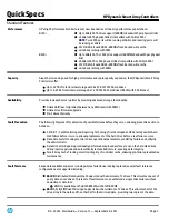 Preview for 3 page of HP B120i Specification