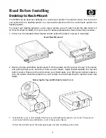 HP b2600 Installation Manual preview