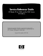 HP bc1000 Series Reference Manual preview