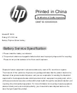 Preview for 6 page of HP BH10 User Manual