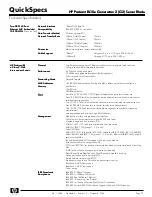 Предварительный просмотр 22 страницы HP BL10e - HP ProLiant - 512 MB RAM Quickspecs