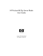 Предварительный просмотр 1 страницы HP BL25p - ProLiant - 1 GB RAM User Manual