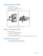 Preview for 11 page of HP BL260c - ProLiant - G5 User Manual