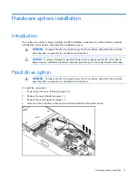 Preview for 17 page of HP BL260c - ProLiant - G5 User Manual