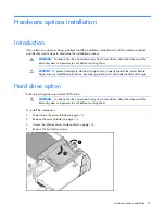 Preview for 21 page of HP BL2x220c - ProLiant - G5 Server A User Manual