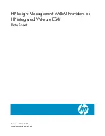 HP BL460c - ProLiant - G5 Datasheet preview