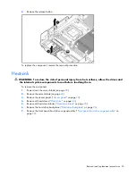 Предварительный просмотр 33 страницы HP BL460c - ProLiant - G5 Maintenance And Service Manual