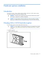 Предварительный просмотр 25 страницы HP BL685c - ProLiant - 4 GB RAM User Manual