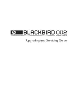 Preview for 1 page of HP blackbird 002 Service Manual