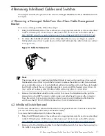 Preview for 17 page of HP BladeSystem c-Class Enclosure Cable Management Bracket Installation Manual