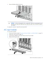 Предварительный просмотр 44 страницы HP BladeSystem c7000 Maintenance And Service Manual