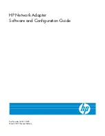 HP BladeSystem Dual NC370i - Multifunction Network Adapter Software And Configuration Manual предпросмотр