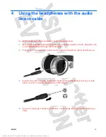 Предварительный просмотр 15 страницы HP Bluetooth Active Noise Cancellation Stereo Headphones User Manual