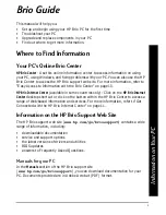 Предварительный просмотр 3 страницы HP Brio BA400 User Manual