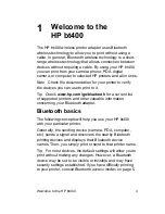 Предварительный просмотр 5 страницы HP BT400 User Manual