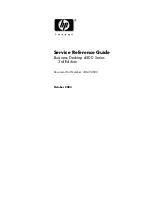 Preview for 3 page of HP Business Desktop d500 Series Service & Reference Manual