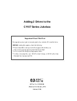 HP C1107 Series Manual preview