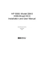 HP C5638A Installation And User Manual preview