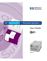 HP C5726A - SureStore DLT 80E Tape Drive User Manual preview