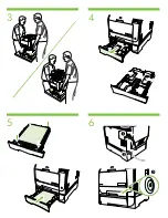 Preview for 2 page of HP CB495A - 32;CP2025DN Color LaserJet Printer Install Manual