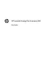 Предварительный просмотр 3 страницы HP CC487-91209 Fax Manual