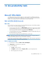 Предварительный просмотр 81 страницы HP Cell Phone User Manual