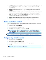 Предварительный просмотр 156 страницы HP Cell Phone User Manual