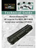 HP CF283X Technical Manual предпросмотр