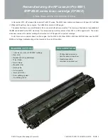 Preview for 2 page of HP CF283X Technical Manual