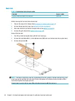 Предварительный просмотр 44 страницы HP Chromebook 11A G6 EE Maintenance And Service Manual