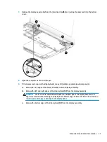 Предварительный просмотр 47 страницы HP Chromebook 11A G6 EE Maintenance And Service Manual