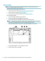 Предварительный просмотр 44 страницы HP Chromebook 15 Series Maintenance And Service Manual