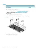 Предварительный просмотр 26 страницы HP Chromebook x360 14 Maintenance And Service Manual