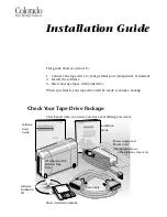 Предварительный просмотр 1 страницы HP Colorado 5GB Installation Manual