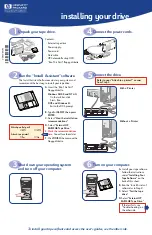 HP Colorado Trakker 250 Installing предпросмотр